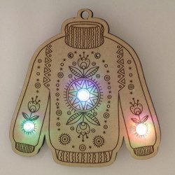 Sweater Weather Ornament Kit - Craft Your Own Decoration