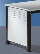 Osłona boczna 700 (492x624)Ergo Special RAL7035, jasnoszary Manuflex ZB3335.7035