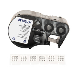 Etykiety do drukarek 240 sztukW paczce BMP41, BMP51, BMP53, M511, M410, M510 Brady