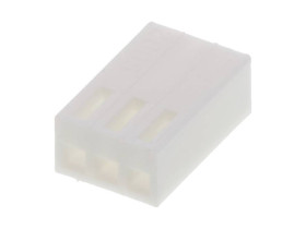 Molex Obudowa złącza pin żeńskiego na kabel Ilość pinów 3 Wymiary siatki: 2.54 mm 22012031 1 szt. torba