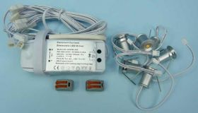 6x1W MINI DOWNLIGHT 300mA 90ř 570lm