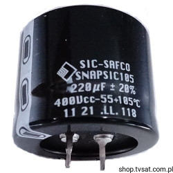 A-705203 220uF 400V Electrolytic SNAP-IN EXXELIA