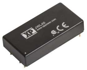 Konwerter DC/DC JWL40, Uwe 75V dc, Uwe 18V, Uwy 12V dc, XP Power 3.33 A 40 W -40 °C 105 °C Otwór przelotowy