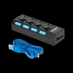 HUB USB 3.0 4 portowy Rebel
