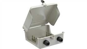 Skrzynka Rozdzielcza Ip44 Na 5 Łączówek Lsa (Dla 50 Par) Hermetyczna