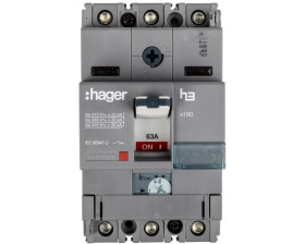 Wyłącznik mocy 63A 3P 25kA HHA063H