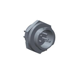 Złącze wielostykowe przemysłowe 9-pinowe Montaż tylny Wtyczka Amphenol Industrial