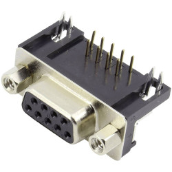 TruComponents 150664 D-SUB receptacles 90 &#xB0; Pins: 15 Print