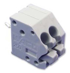Złączka oświetleniowa WAGO 2 250 Żeński Listwa zaciskowa do płytki drukowanej Gniazdo