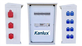 Rozdzielnica Budowlana Na Elewację (8X2p+Z, 2X16a/5P, 1X32a/5P)...