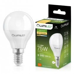 LUMILED żarówka led kulka g45 e14 10W ciepła CB WW