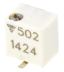 Potencjometr dostrojczy 5kΩ SMD 0.25W 11 -zwoje Regulacja górna