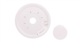 Celiane Plakietka Termostatu Do Ogrzewania Podłogowego Biała 068249