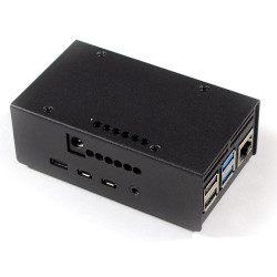 HiFiBerry Amp3 Raspberry Pi 4 Steel Case - Black [discontinued]