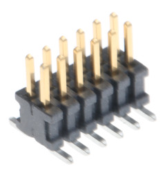 Złącze szpilkowe 12-pinowe raster: 1.27mm 2-rzędowe Samtec Montaż powierzchniowy 1.75A