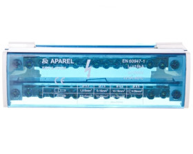 Blok listew rozdzielczych 2-biegunowy 125A EBR 2-15/125 R33RA-02020100201