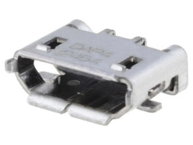 Gniazdo USB B micro na PCB SMT 5-pin poziomy 1981568-1