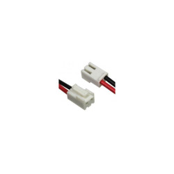 Wtyk żeński JST VHR-2N AWG22 20cm przewody, do pakietów akumulatorów