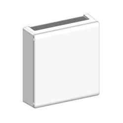 IP40 Rozdzielnica modułowa 2x18 GOLD P natynkowa (drzwi białe) PE+N