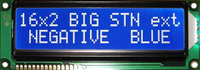 LCD-AC-1602C-BLW W/B-E12 E