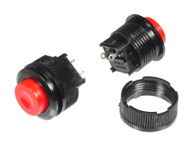 Przełącznik przyciskany PBS-502AR 250V AC zielony ON-OFF