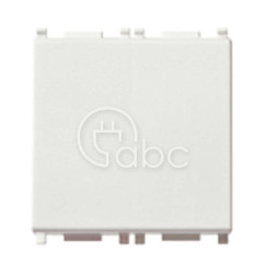 Przycisk dzwonkowy, NO, 10 A, 2M, biały, 14008.2