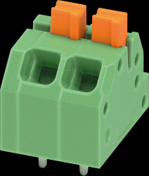 1862042 PCB terminal block, 2-pole, RM: 3.5 mm, 0.2 - 1.5 mm²