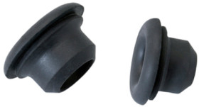 Grommet, cable Ø 18 to 25 mm, CR, black, 02520541010