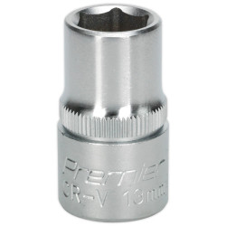Sealey S1213 Walldrive Socket 13mm 1/2"sq Drive