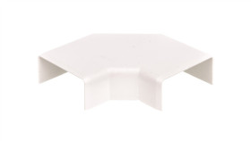 Pokrywa Kątowa Lhd 32X15mm Biała 8603