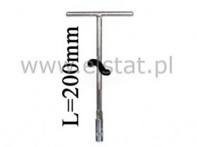 Klucz trzpieniowy nasadowy 13mm długość 200mm