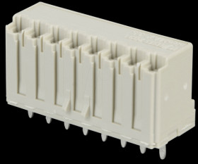 2091-1308 picoMAX 3.5 female multi-point connector with solder pins, 8-pin