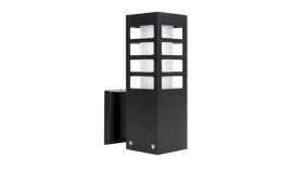 Kinkiet Zewnętrzny Rado Iii K Bl, E27 Max 18W, Kolor Czarny 0438621