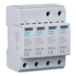 OGRANICZNIK OCHRONNIK PRZEPIĘĆ 3-FAZ Typ T2 4P
