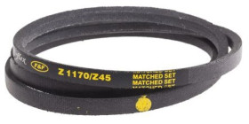 Pas napędowy, profil Z, materiał: PET, guma, 10mm x 6mm x 1.14m, RS PRO