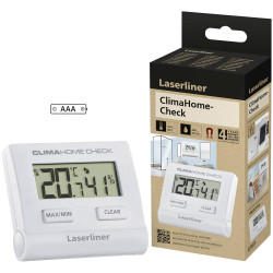 Laserliner 082.028E ClimaHome-Check data logger measures RH and temperature