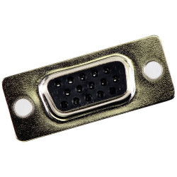 Molex 1731130059 D-sub Plug 15 Pins Female Gold Plating Solder Cup