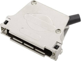 encitech D45ZF37-RG-K 7960-0206-14 Obudowa złącza D-SUB Ilość styków: 37 metal 45 ° srebrny 1 szt.