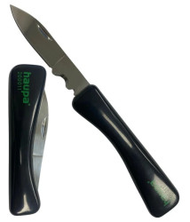 Nóż Monterski Nożyk do Kabli Przewodów Ze Skrobakiem Składany HAUPA