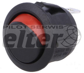 Przeł. kołys. okrągły ON-OFF IP65 10A/250VAC