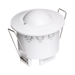 Czujnik ruchu sufitowy MV 360st. 1200W CR-M2/OS biały W-99288 Plastrol