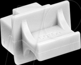 DCP Dust cover, RJ45, 24 pieces, gray