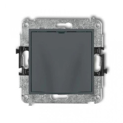 ICON Mechanizm wypustu kablowego grafitowy mat 28IWPK