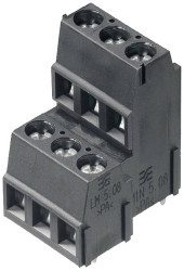 Weidmüller 1769100000 Zaciski śrubowe 2.5 mm² Ilość styków 8 czarny 56 szt.