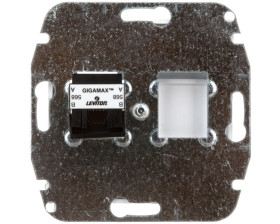 Sentia Gniazdo komputerowe pojedyncze RJ45 kat.5e białe 1448-10