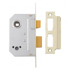 Yale Locks PM236 Bathroom 2 Lever Sashlock Polished Chrome 67mm 2.5in