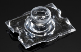 Soczewka LED Street Lighting 19.6 x 15.5 x 6.9mm, do użytku z Cree XP-E, Cree XP-G, Lumileds LUXMEON A, Lumileds LUXEON