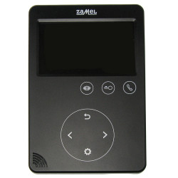 Monitor Vid. VP-817B 4,3" czar. z pamięcią micro SD ZAMEL videodomofon