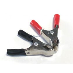 krokodyl 50mm 10A para 2sztuki czarny i czerwony