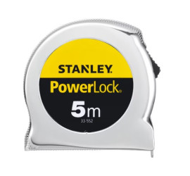 Miara taśmowa dł. 5m Stanley szer. 19 mm Jednostki metryczne